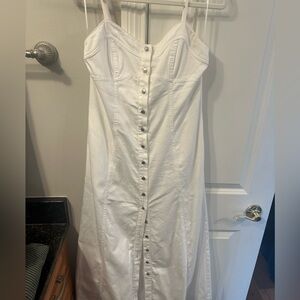 FREE PEOPLE Just Jill White Dress S